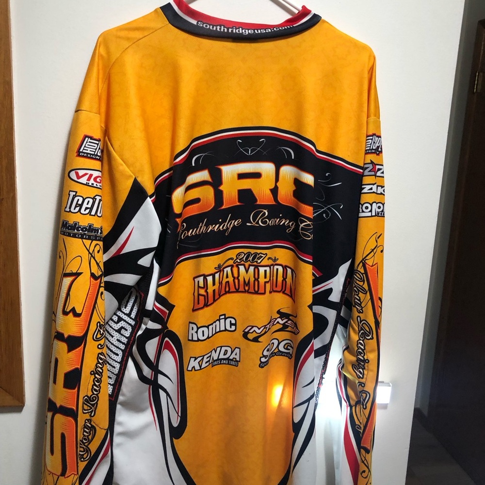 Men's Yellow Racing Jersey - Picture 10 of 16